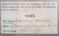 La mer, 1935, les femmes attendant le retour des pêcheurs