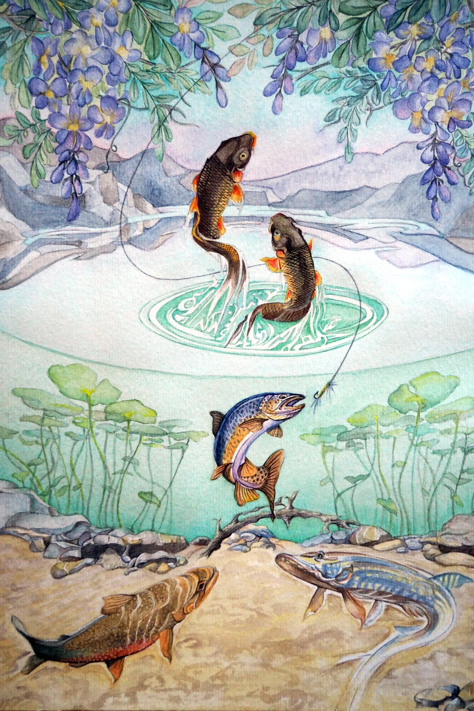 La danse des poissons
