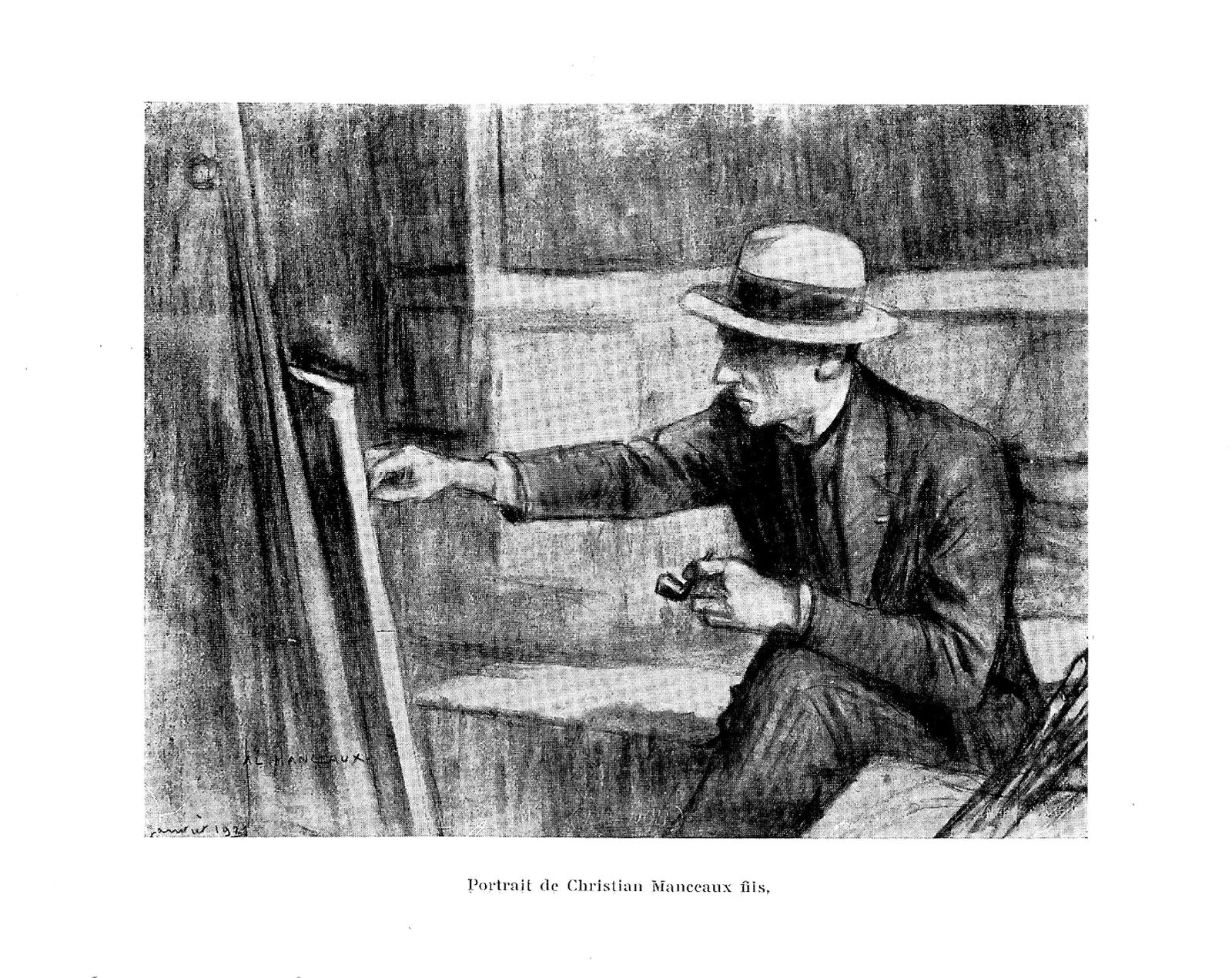 Portrait de Christian Manceaux fils