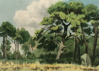 La forêt de Fontainebleau