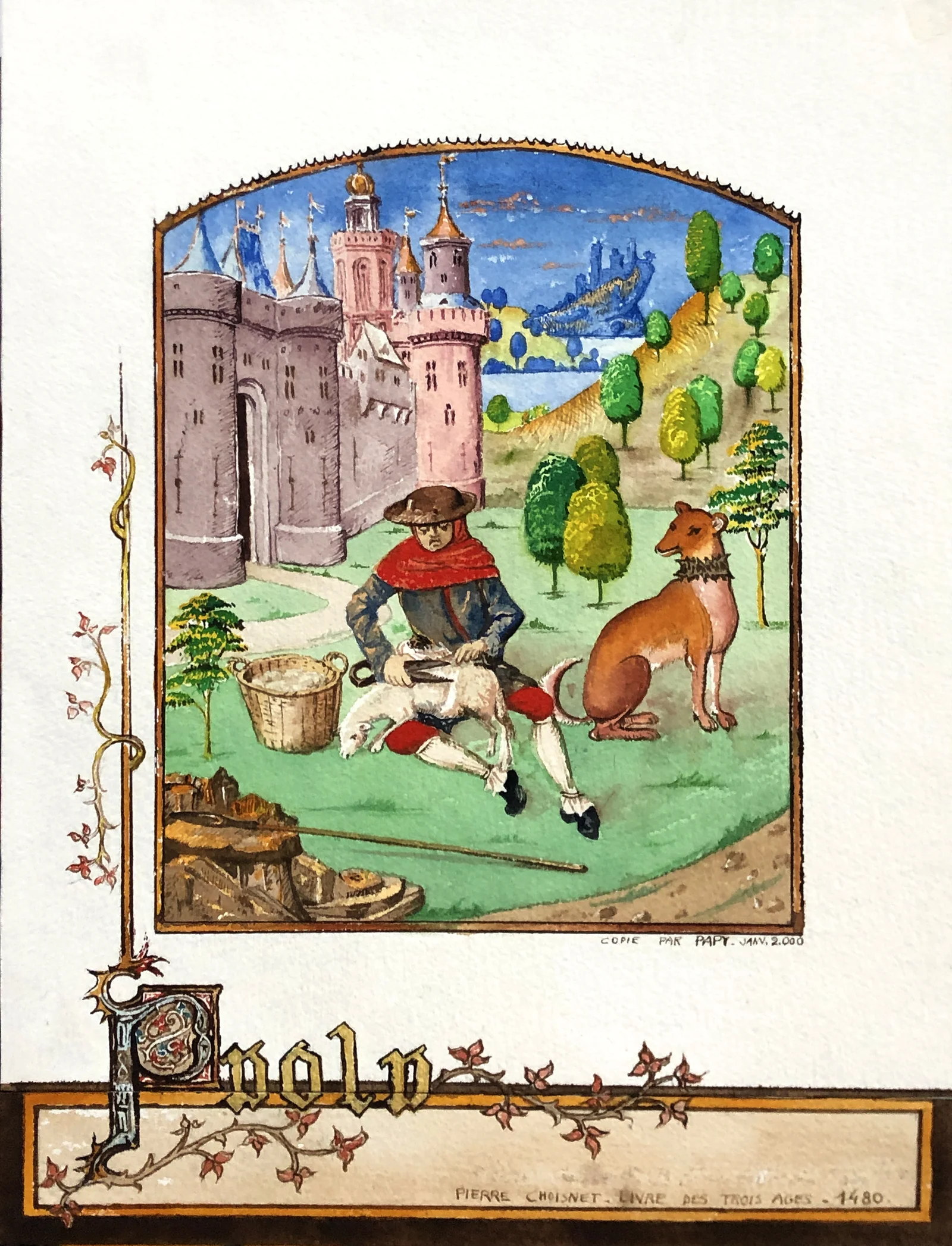 Pierre Choisnet, Livre des trois âges, 1480
