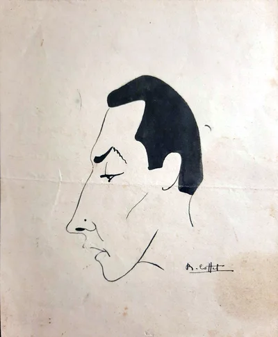 Portrait de Jean, par Bernard Buffet, ou par ce coquin de Fernand ?