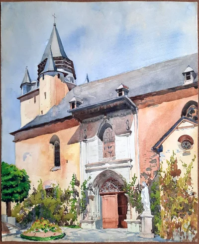 l'église rose