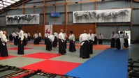 Tournoi de aïkido, halle aux sports de Penvénan 2013