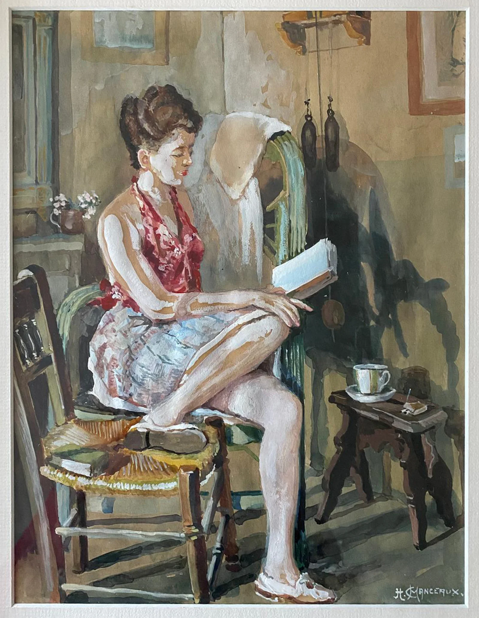 Portrait d'Huguette