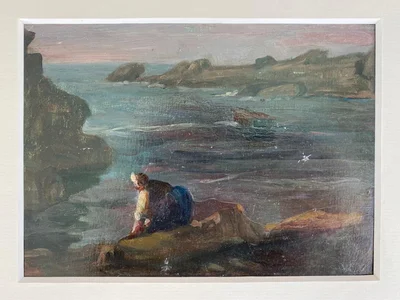 Bretonne à la pêche