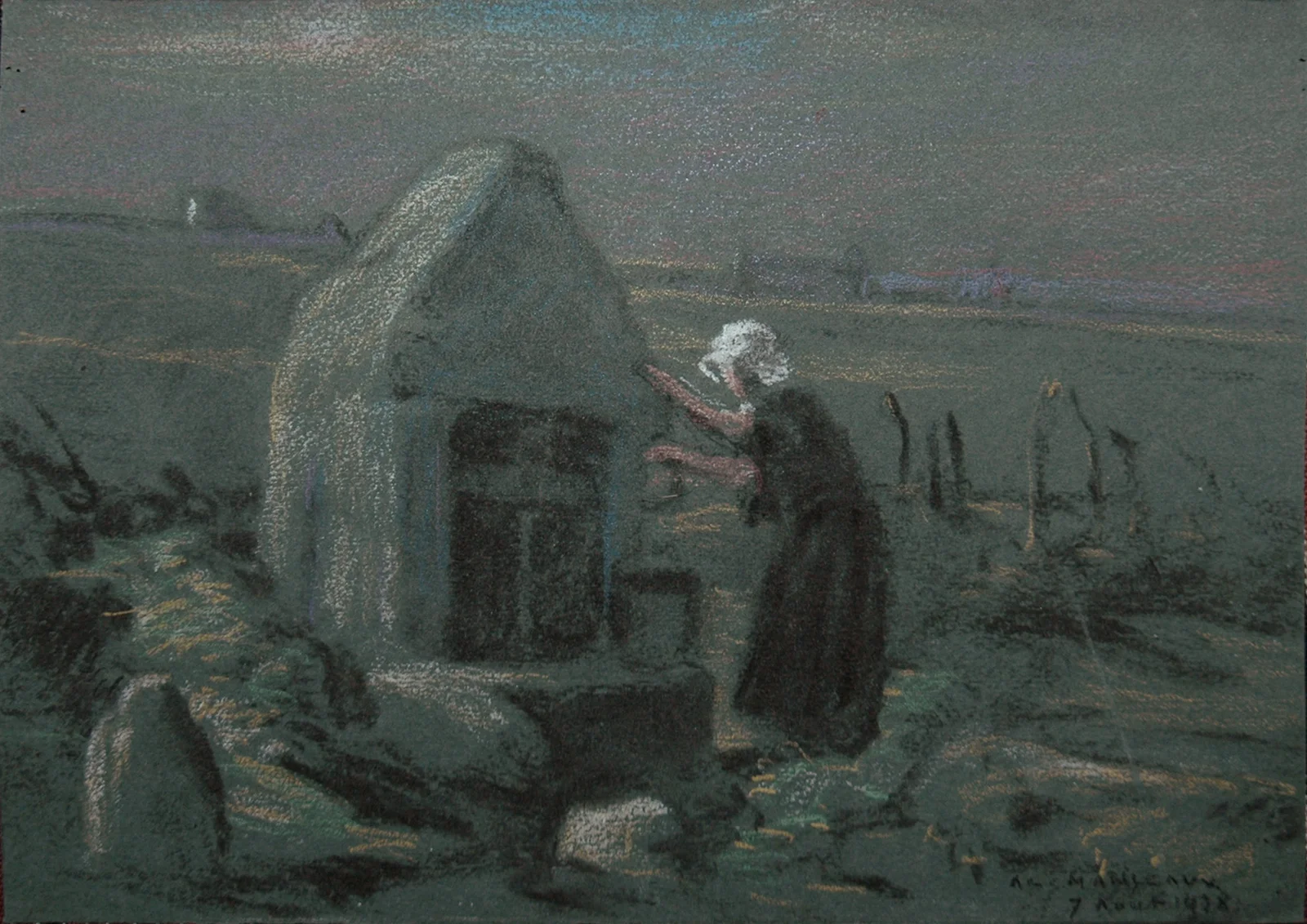 La bretonne au puits