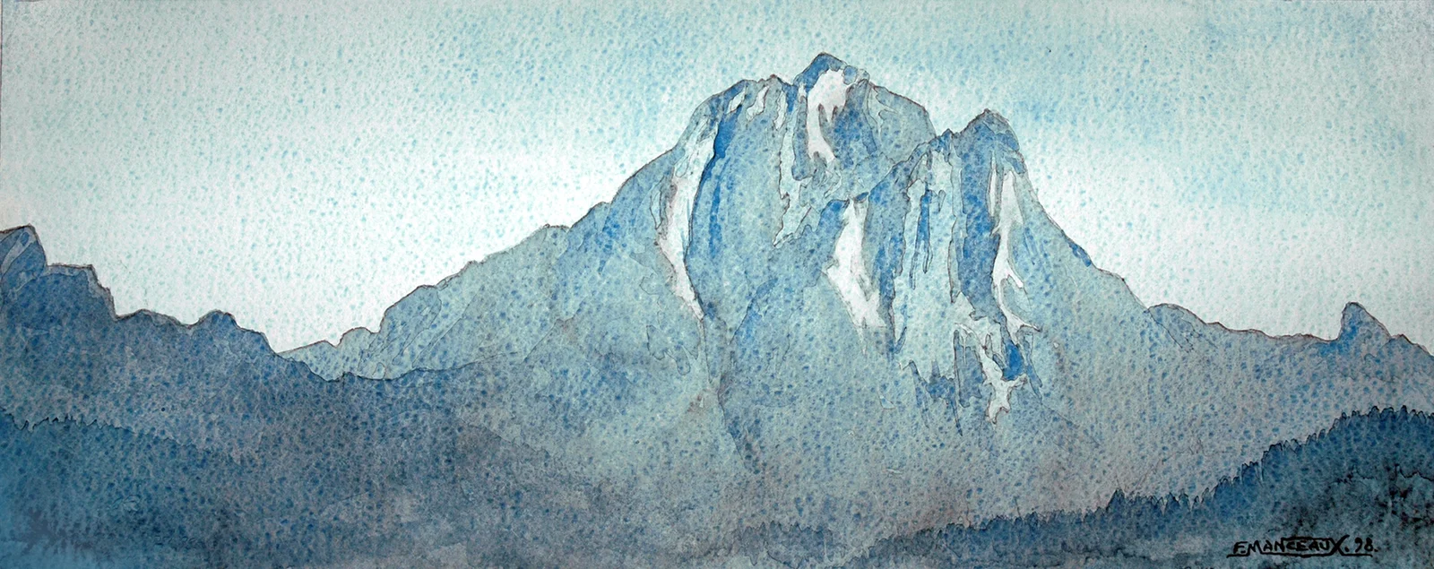 L'Ossau bleu