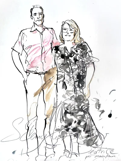 Samy et Béatrice, Château d'Arcelot