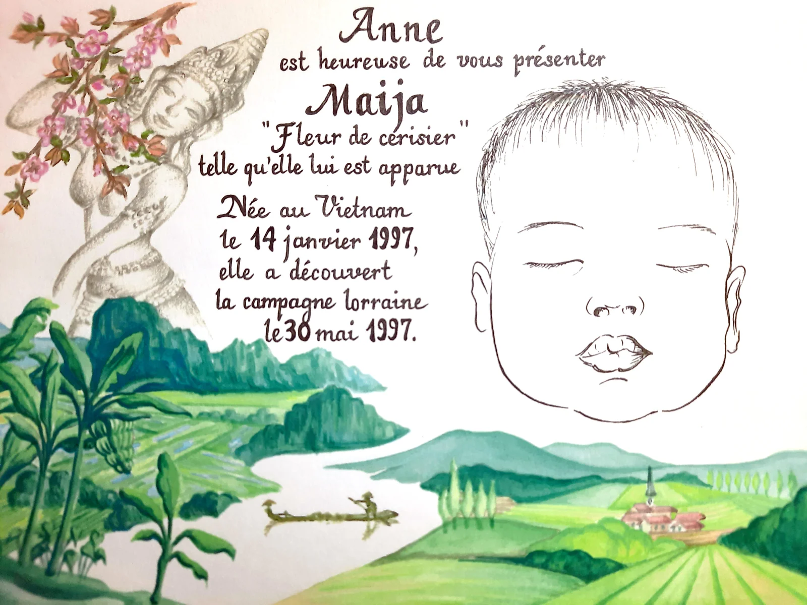 Faire-part de Maija