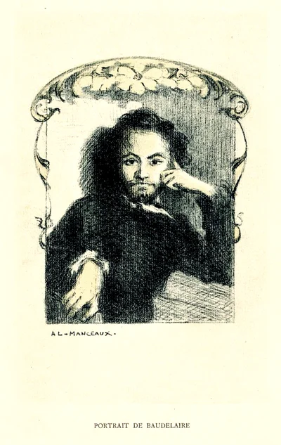 Portrait de Baudelaire