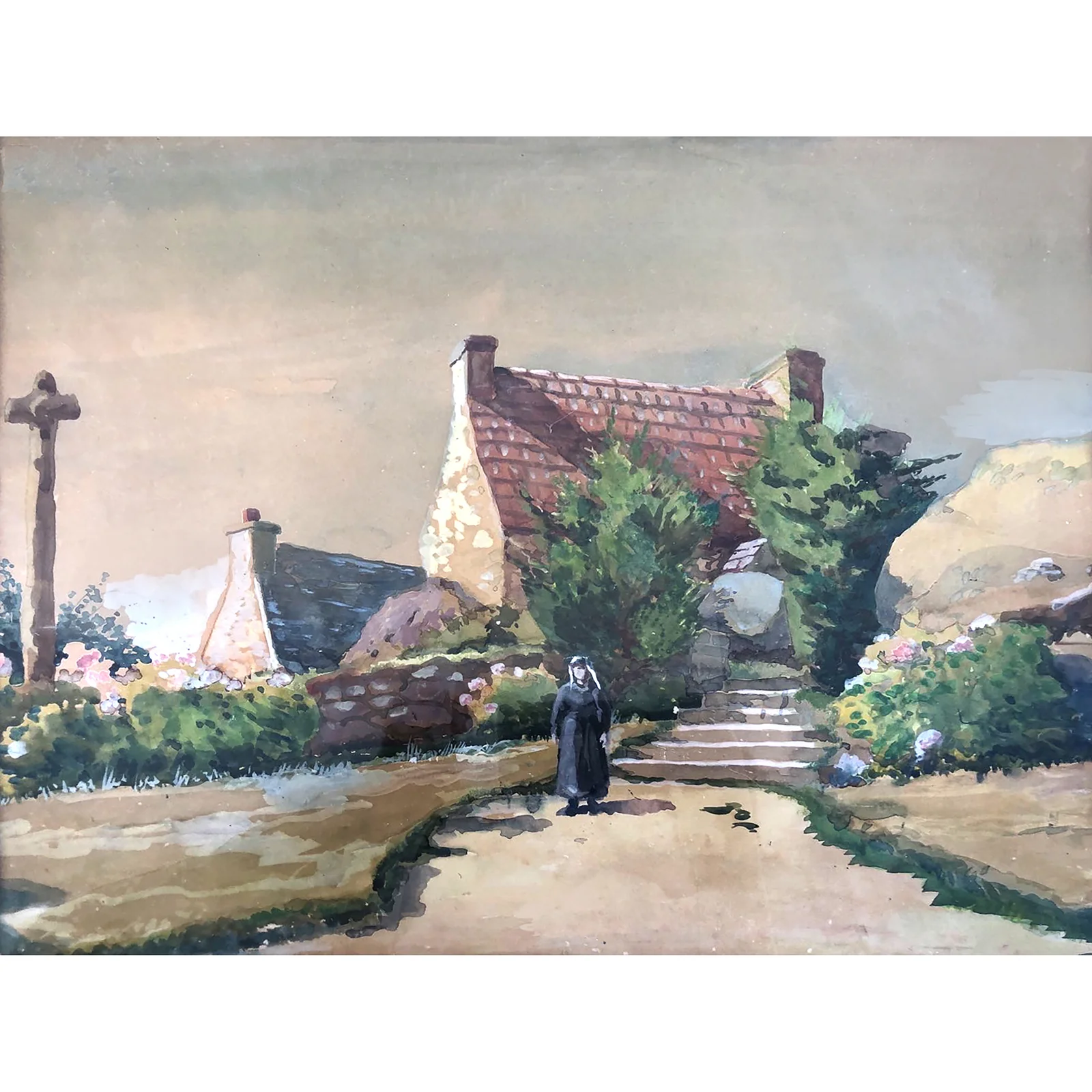 Bretonne au village