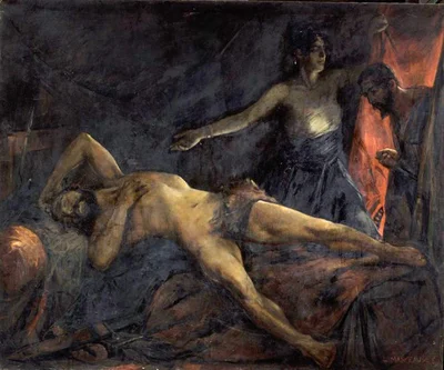 La mort de Sisara, Musée Fesh Ajaccio, don de la Baronne Charlotte de Rothschild