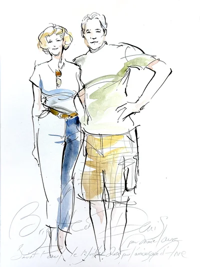 Portrait de Brigitte et Denis, Saint-Paul, 2025
