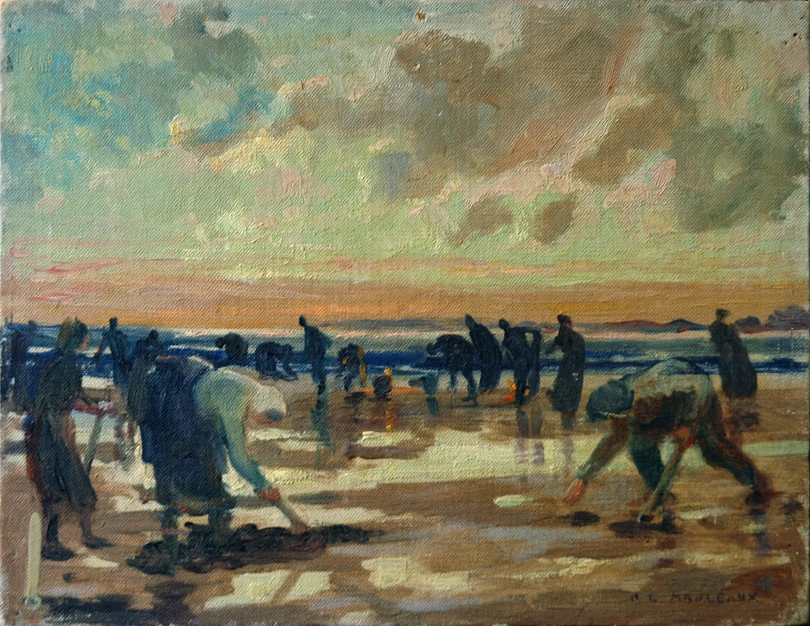 Les pêcheurs à pieds