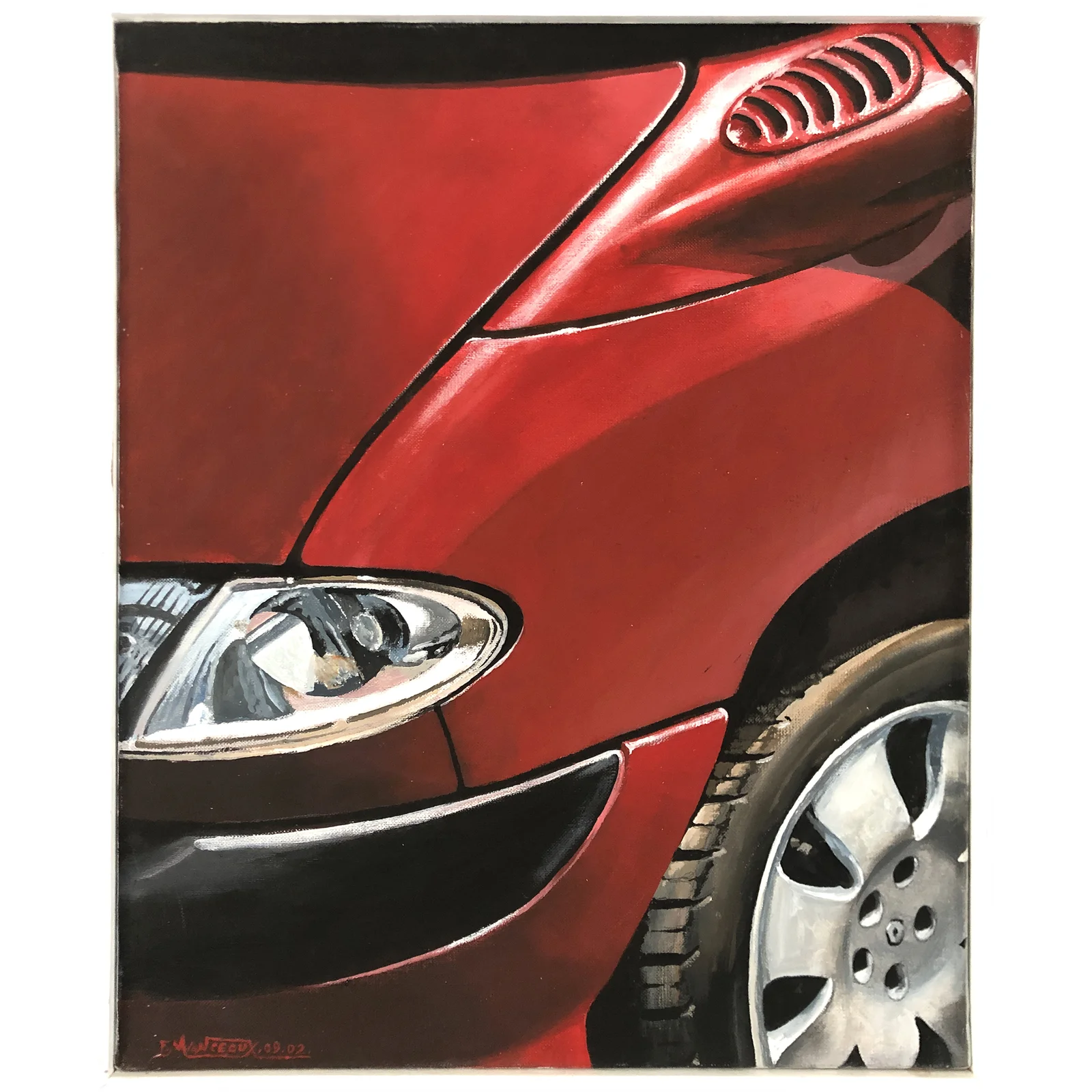 Renault Espace rouge