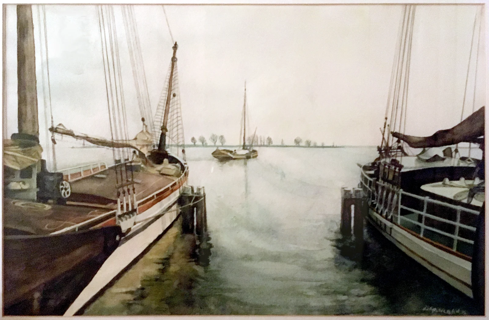 Bateaux en Hollande