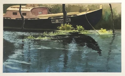 La pinasse accostée