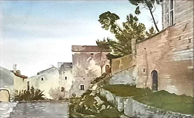 Le village de Ménerbes, Luberon