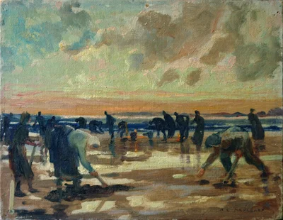 Les pêcheurs à pieds