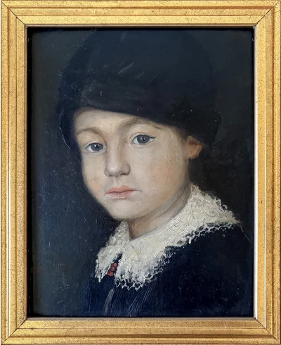 Portrait de Fernand enfant à 4 ans