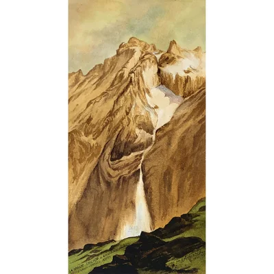 Le Cirque de Gavarnie, copie d'après Charles Jouas