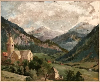 L'église dans la vallée