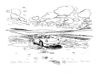 Le Spider Alfa Roméo dans les nuages 2019