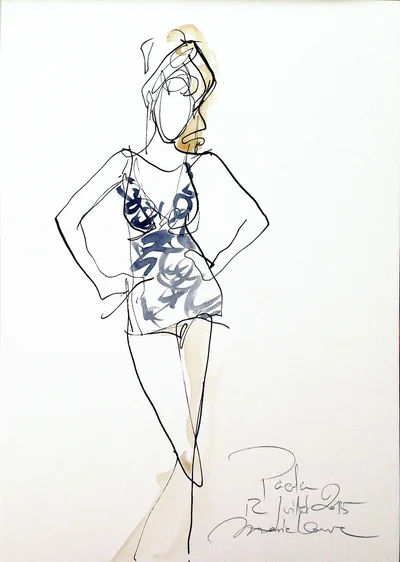 Portrait de Paola en 2015 à Monthlery