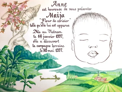 Faire-part de Maija