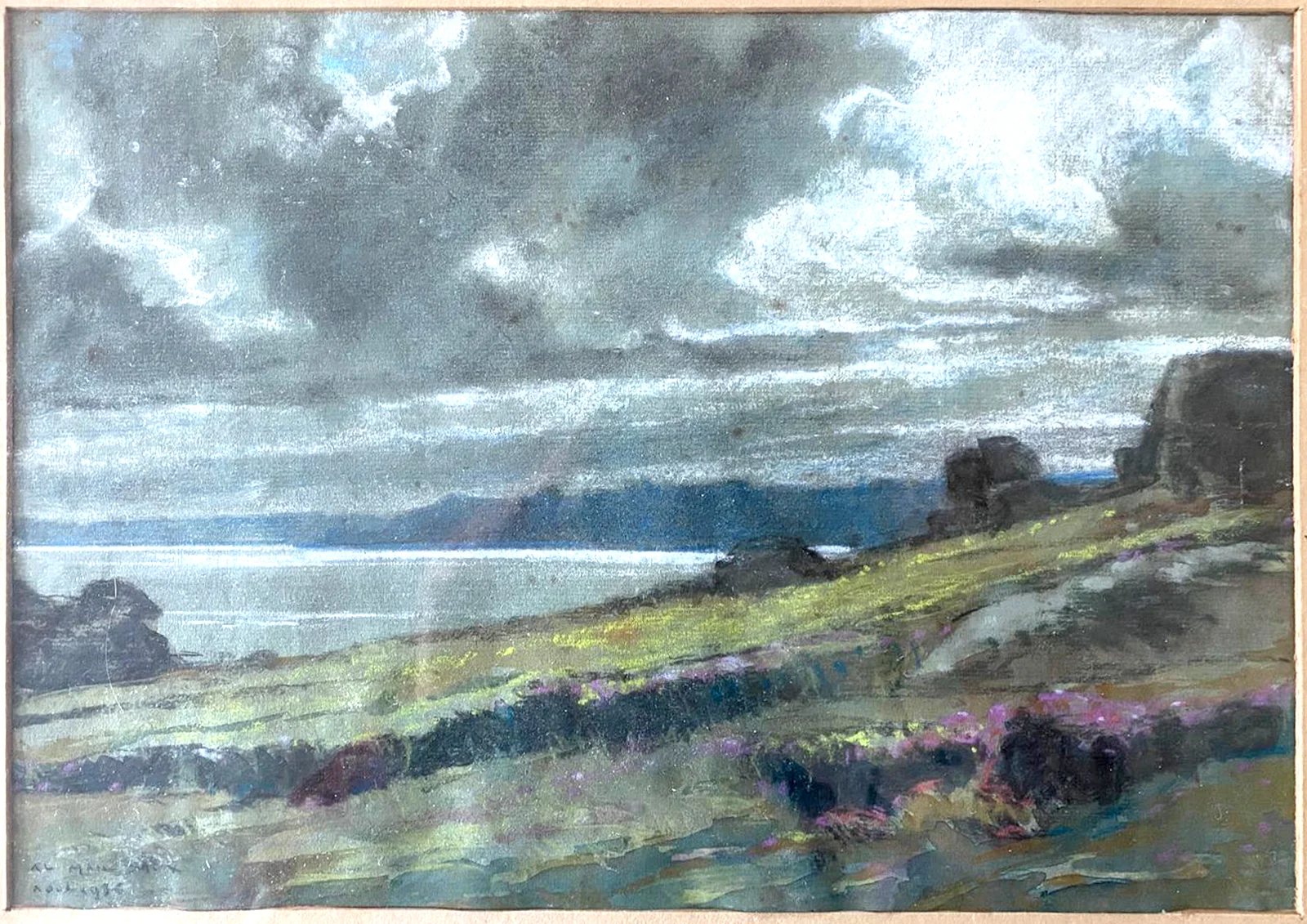 Crépuscule aux Ajoncs