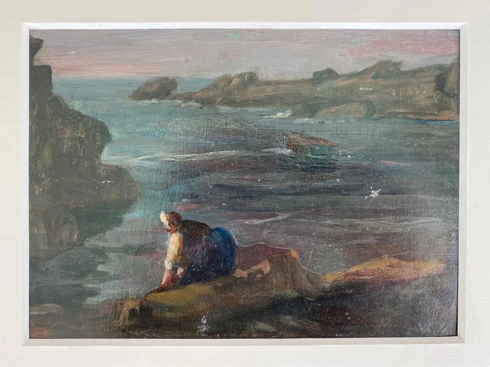 Bretonne à la pêche