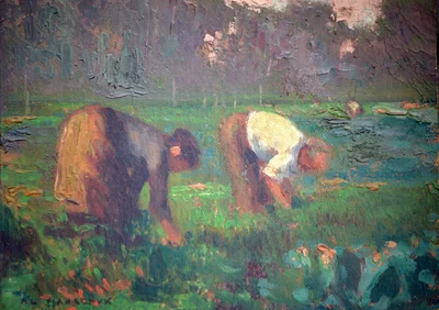 Les maraichers à Marissel près de Beauvais