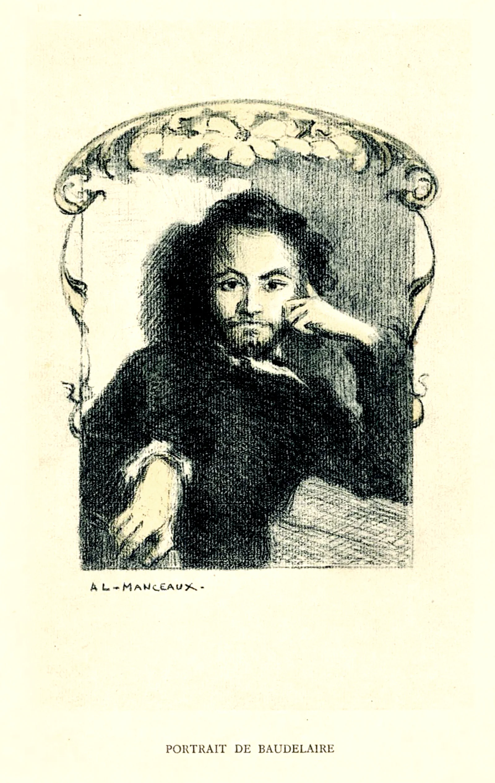 Portrait de Baudelaire