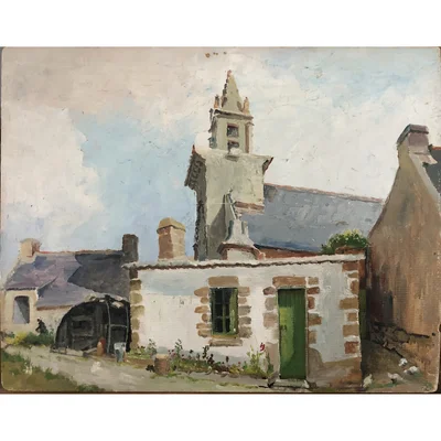 Village aux poules blanches Saint-Colombier