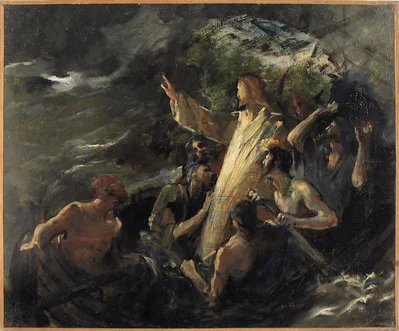 Jésus apaisant la tempête