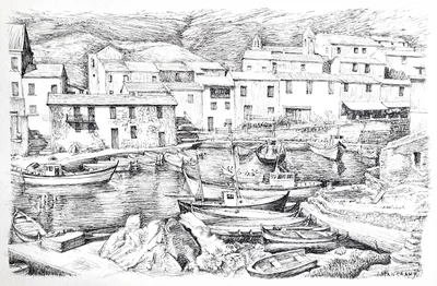 Le Port de Centuri, Corse