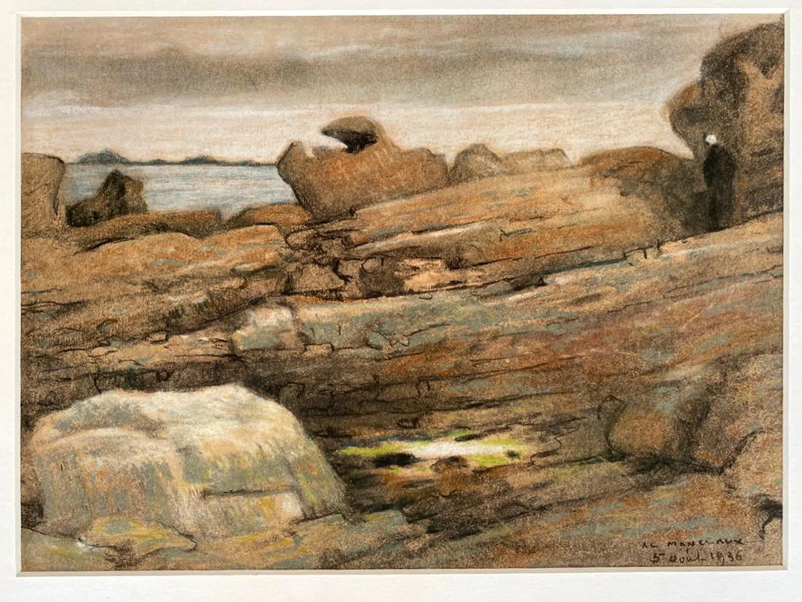 Rochers ocres