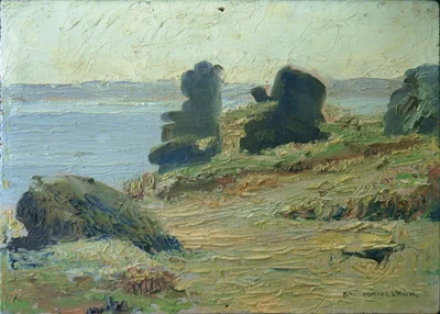 Les rochers en bord de mer