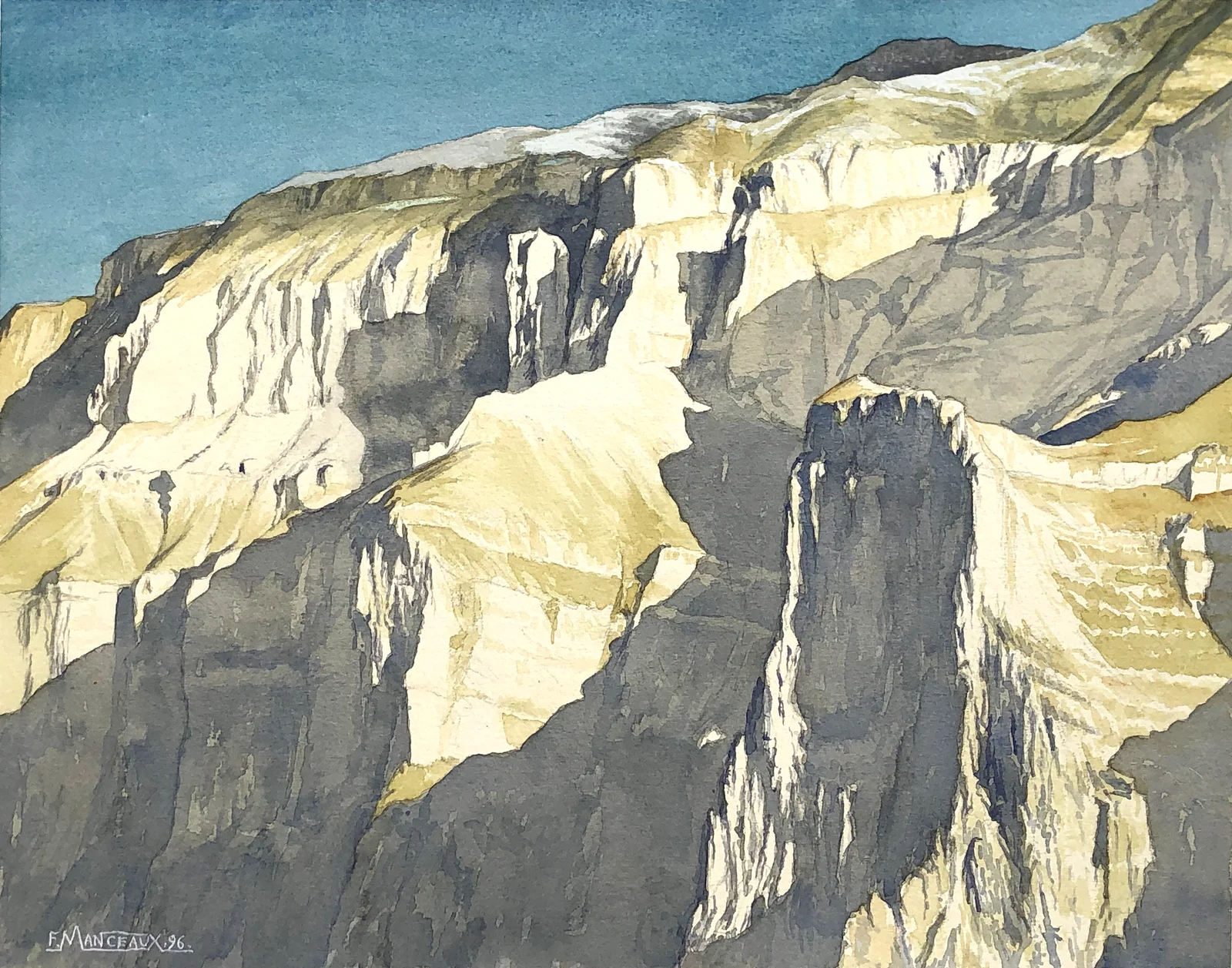 Les falaises pyrénéennes