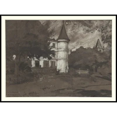 Le Château de Callian, Var, Simone, propriété de mes parents où je me suis mariée avec Christian le 25 juillet 1923