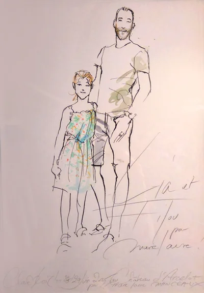 Lia et Filou, Château d'Arcelot