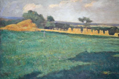 Champs après la moisson