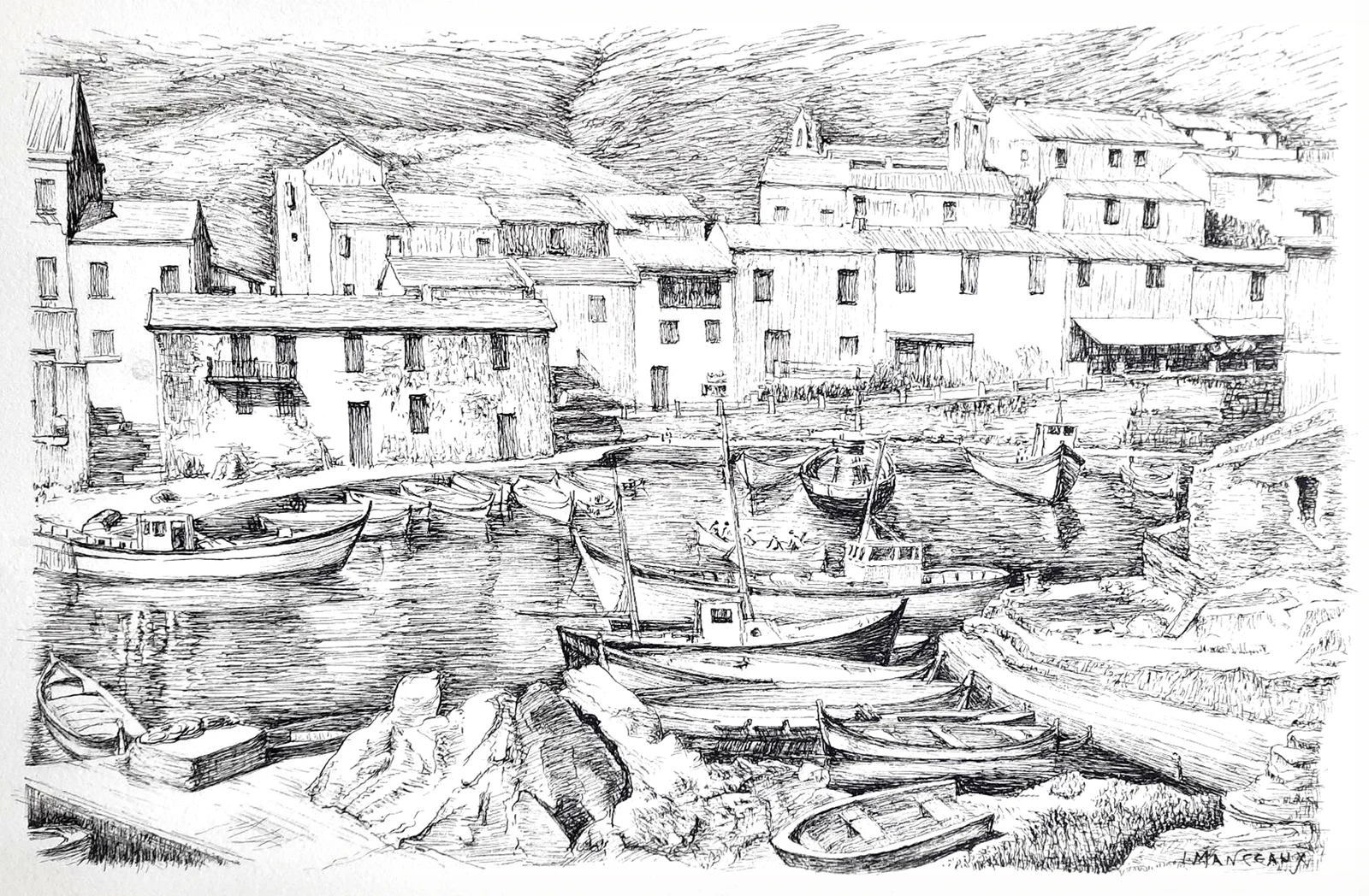 Le Port de Centuri, Corse