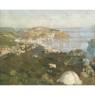 Vue surplombant Oran, Algérie