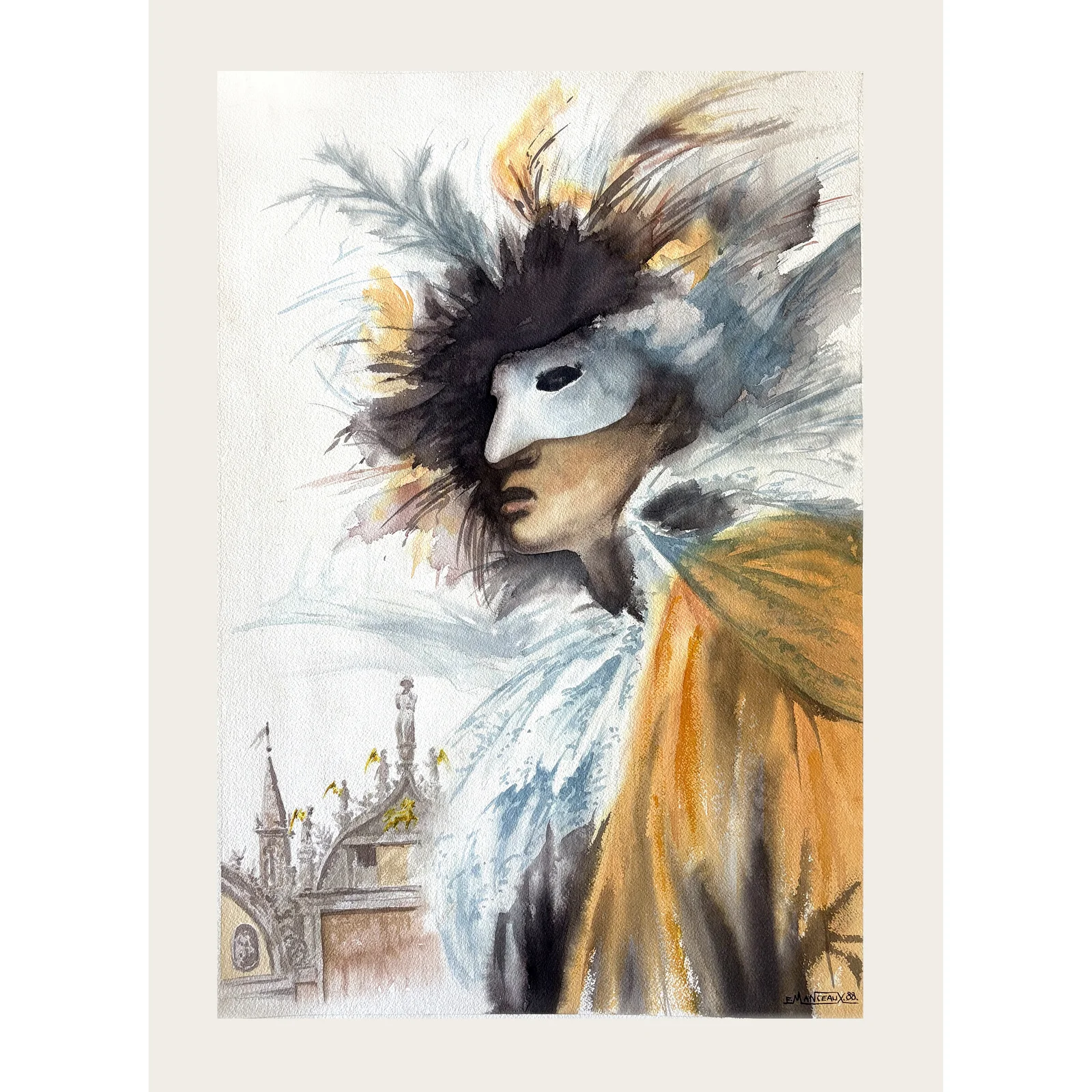 Le masque blanc