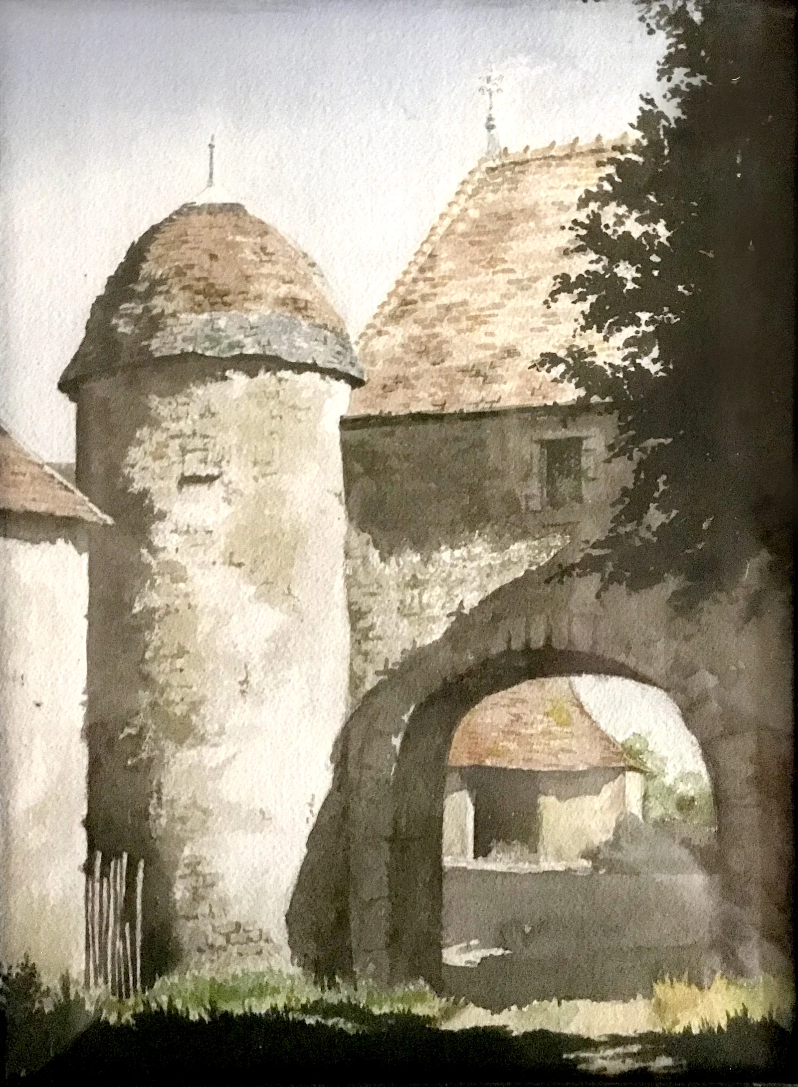 L'entrée du Chateau poitevin