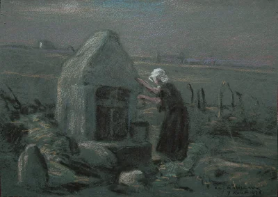 La bretonne au puits