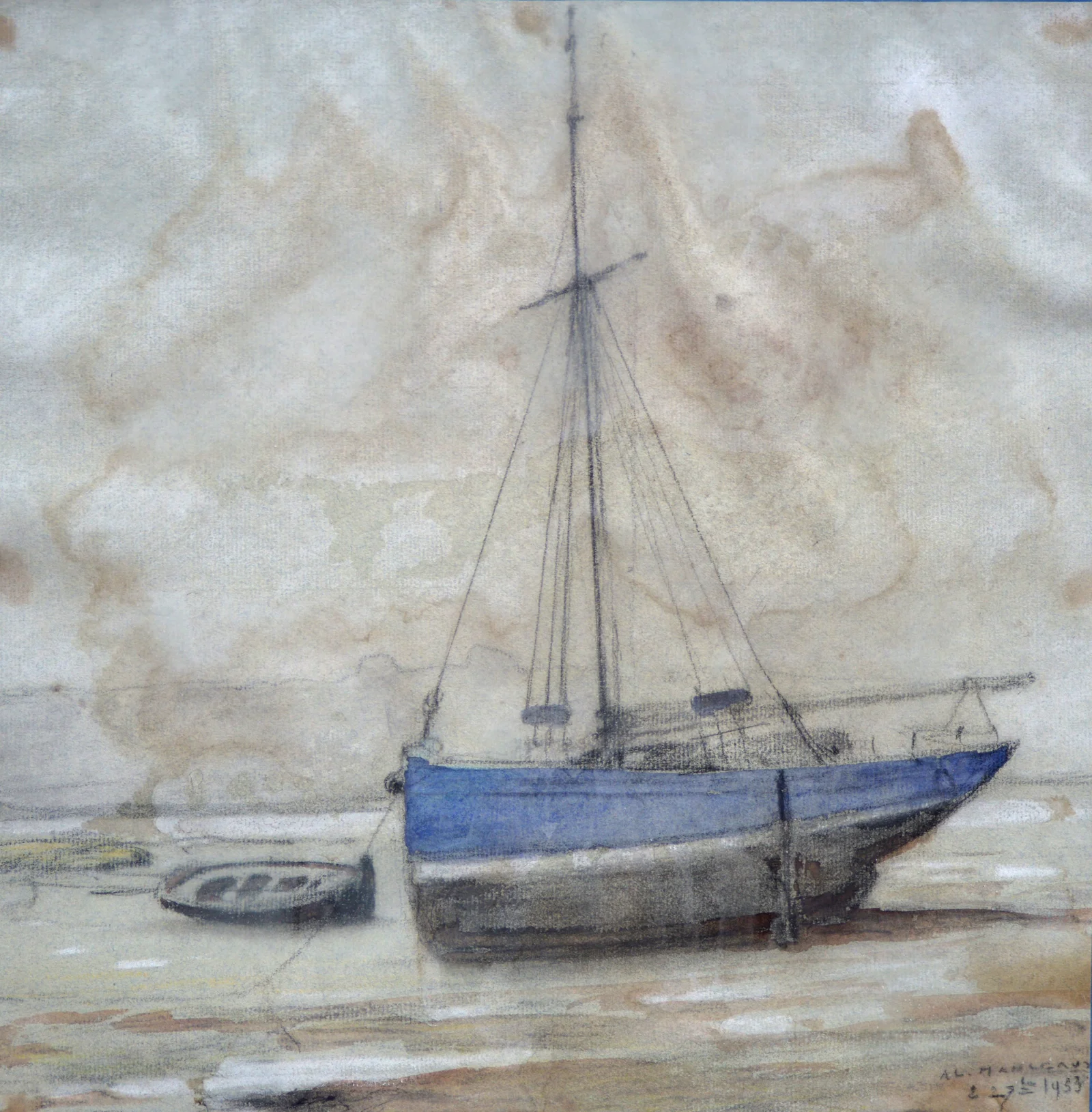 Bretagne Ploumanach bateaux