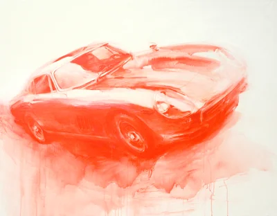 La Ferrari 250 GTB de Jacques (d'après une photo de Jacques Maitrot) et autres automobiles